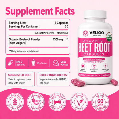 VELIQO Beetroot Capsules